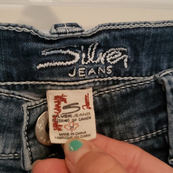 Silver pixie jeans size 31x29 - Picture 2 of 7